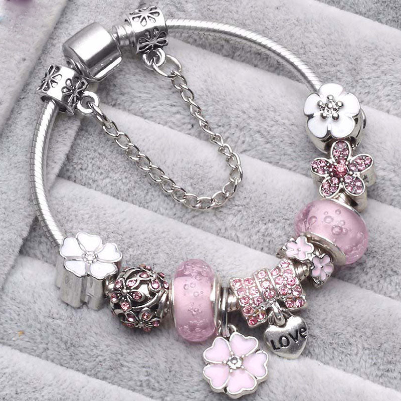 Women Pulseira Vintage Silver Jewelry