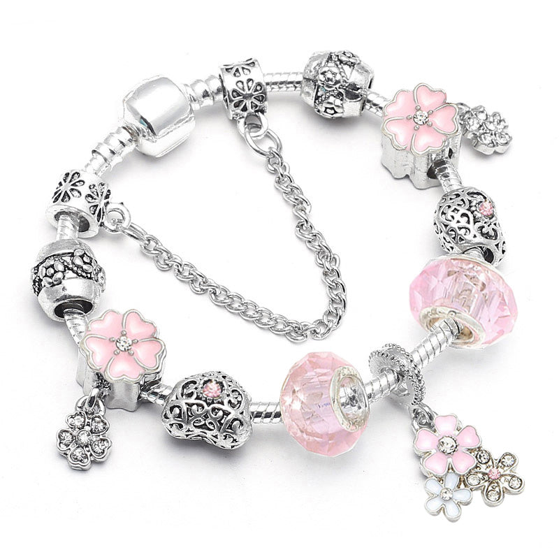 Women Pulseira Vintage Silver Jewelry