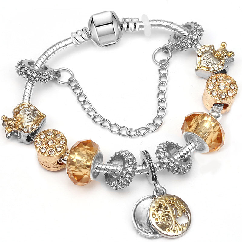 Women Pulseira Vintage Silver Jewelry