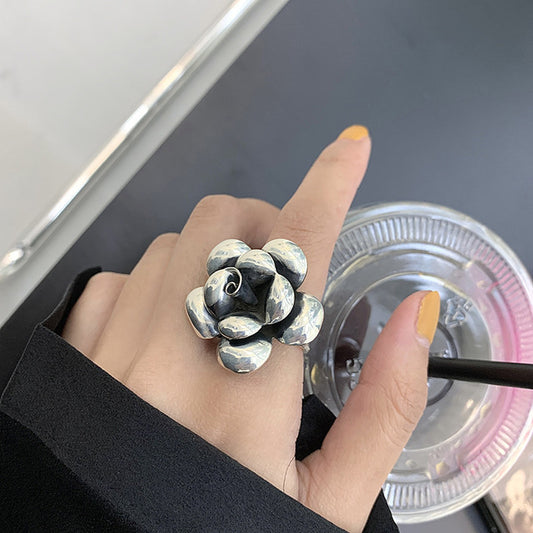 Creative Exaggeration Flower Ring