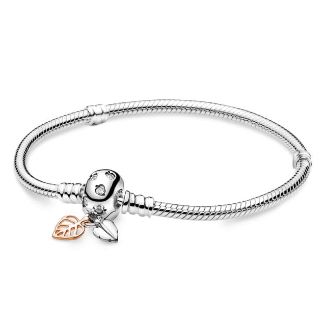 Cute Owl Snake Charm Bracelet