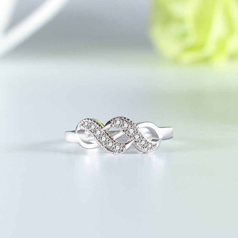 New Infinity Eternity Ring