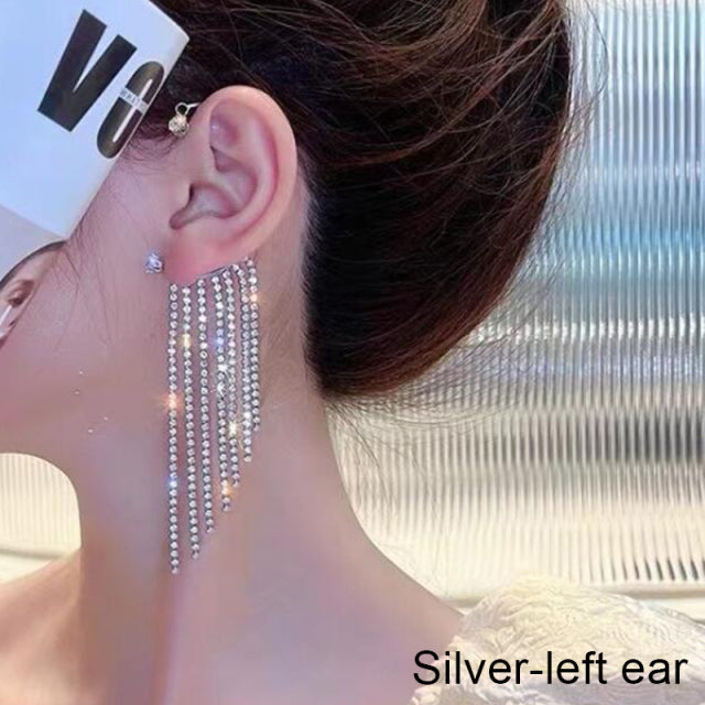 Women Sparkling Zircon Ear Cuff Clip