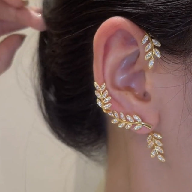 Women Sparkling Zircon Ear Cuff Clip